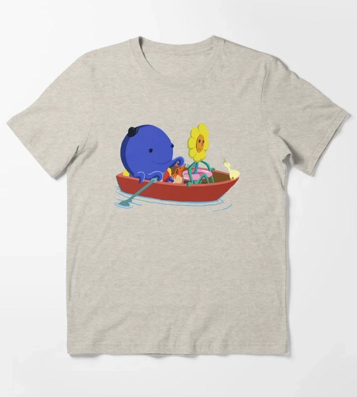 Funny Oswald and Weenie T-Shirt Cream