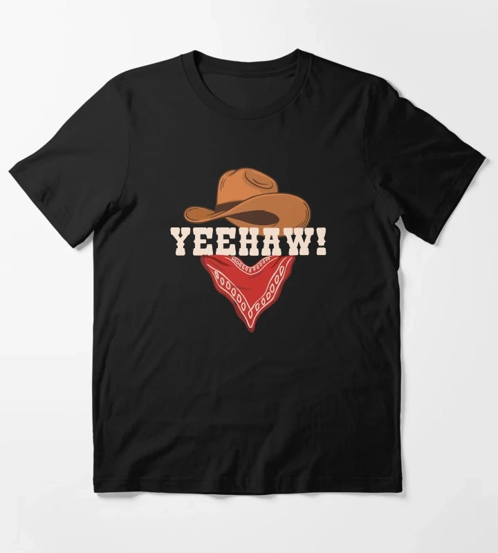 Funny Rodeo Yeehaw Cowboy Cowgirl Saying Western Saying Country Life T-Shirt
