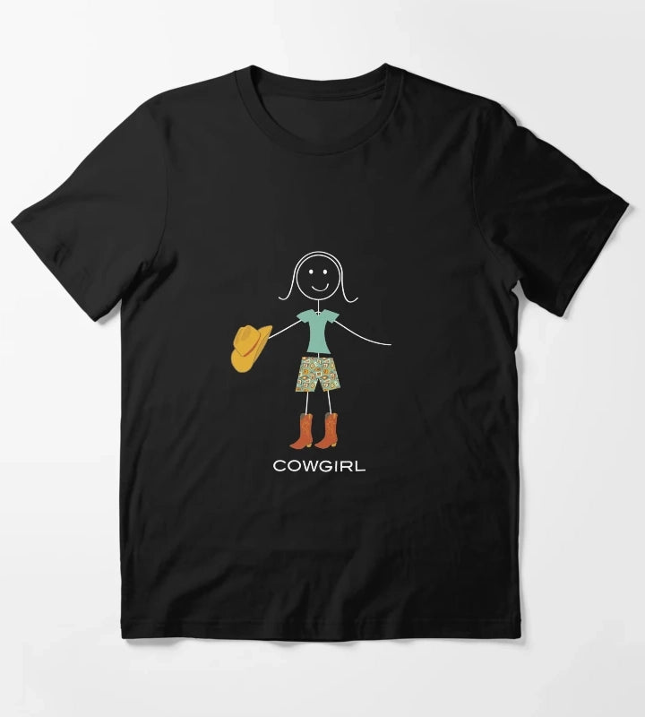 Funny Womens Cowgirl T-Shirt