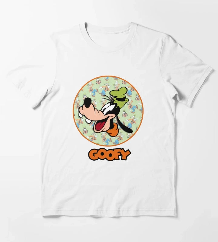 Funny and Beautiful Goofy design T-Shirt White