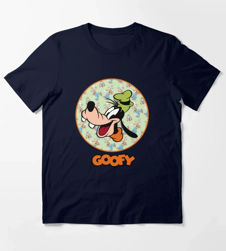Funny and Beautiful Goofy design T-Shirt Navy
