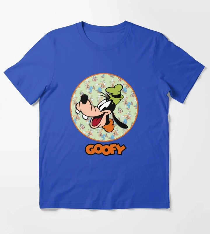 Funny and Beautiful Goofy design T-Shirt Blue