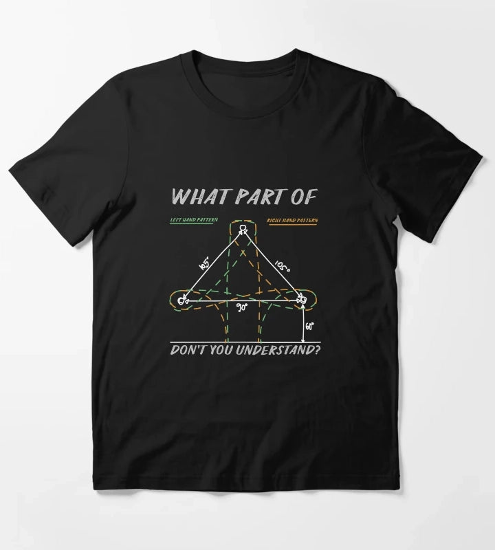 Funny confusing barrel racing pattern T-Shirt
