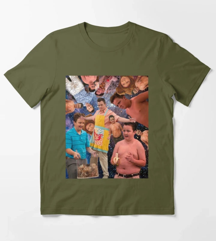 GIBBY T-Shirt Olive Green