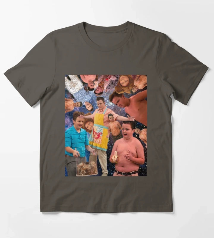 GIBBY T-Shirt Dark Grey
