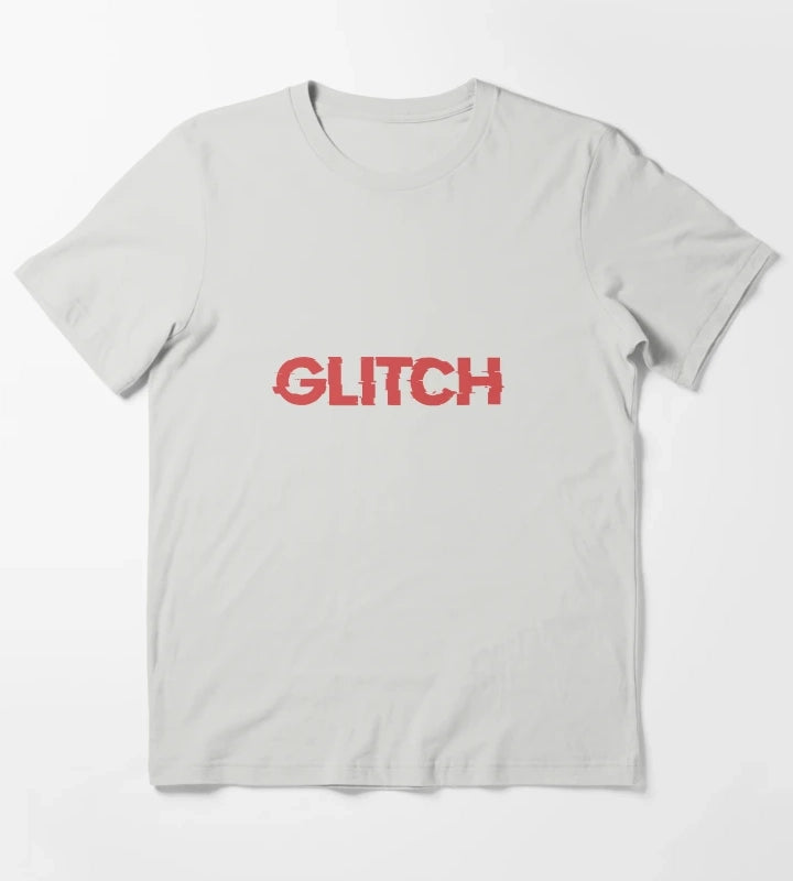 GLITCH Thats Showbiz Baby Design T-Shirt Light Grey