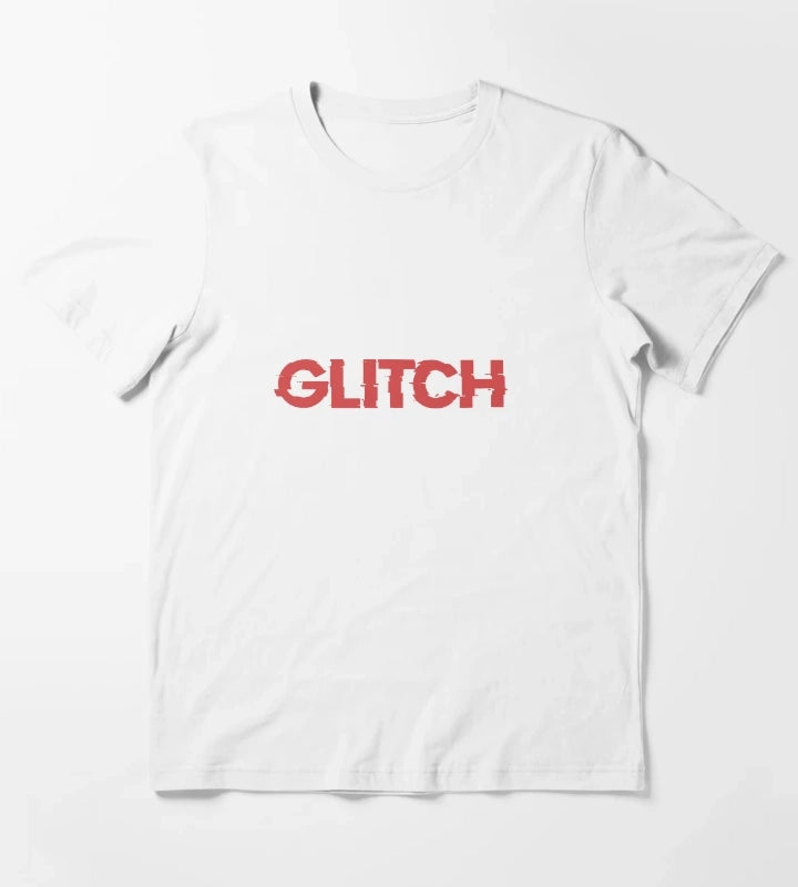 GLITCH Thats Showbiz Baby Design T-Shirt White