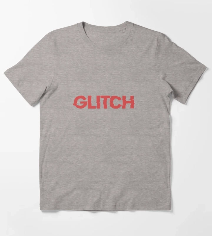 GLITCH Thats Showbiz Baby Design T-Shirt Heather Grey