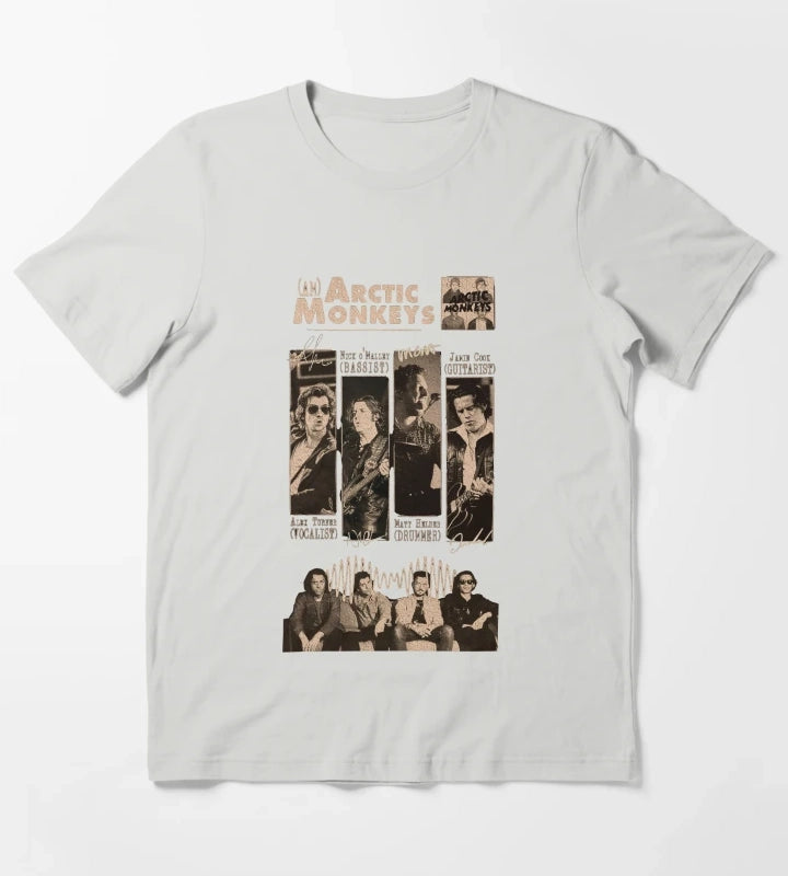 GOATED Band Ever T-Shirt Light Grey