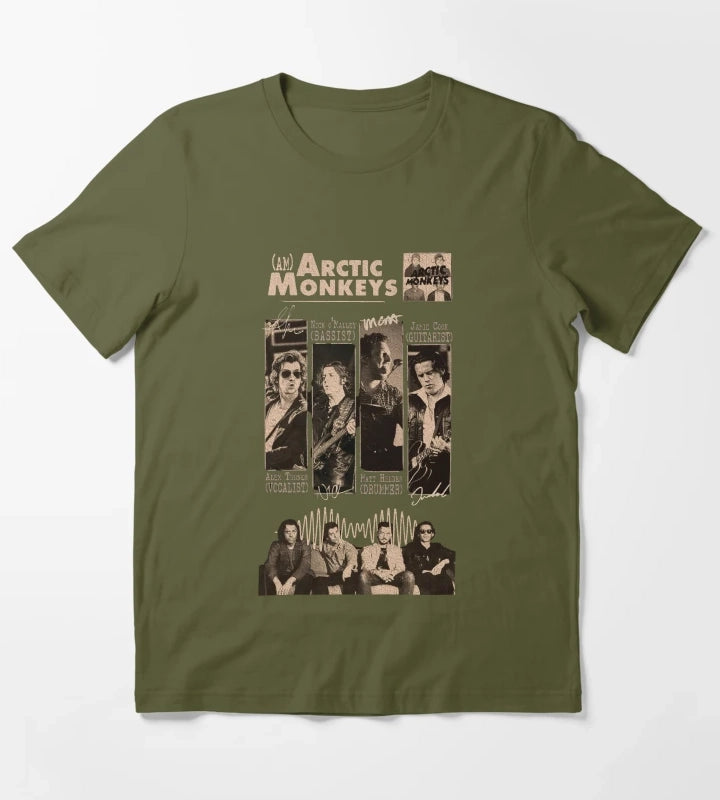 GOATED Band Ever T-Shirt Olive Green