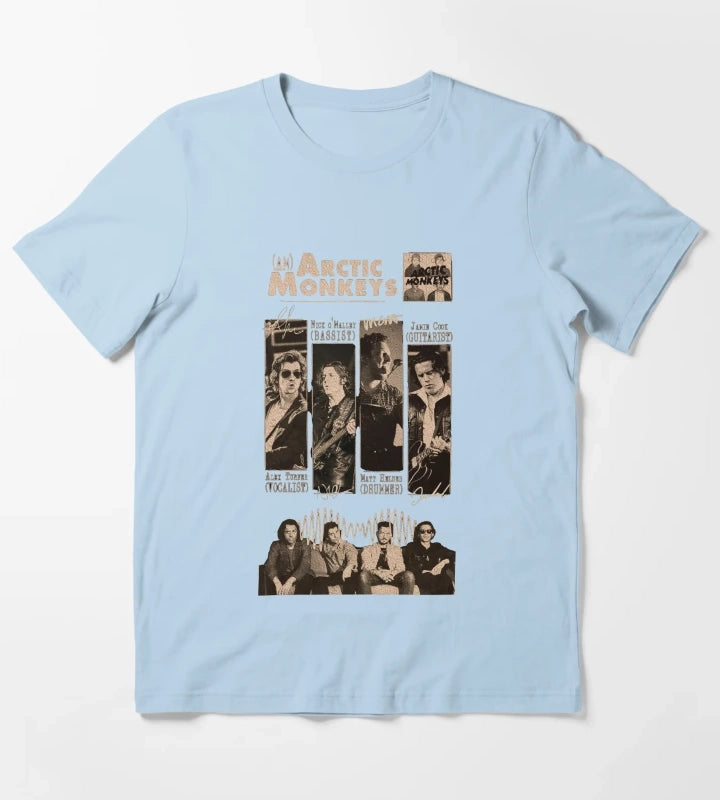 GOATED Band Ever T-Shirt Sky Blue