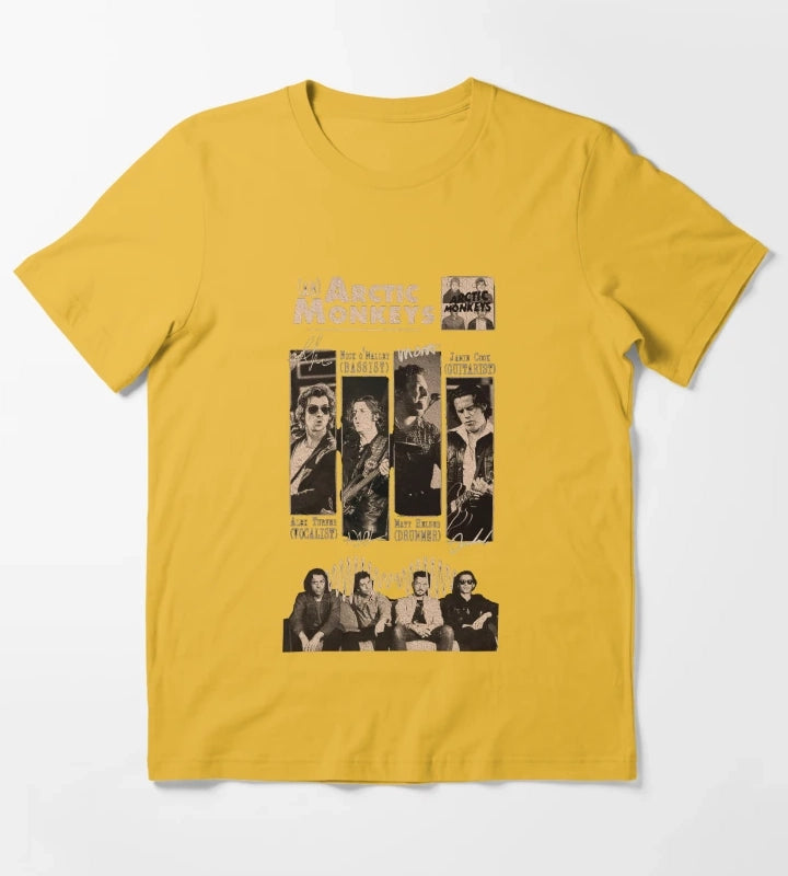 GOATED Band Ever T-Shirt Yellow