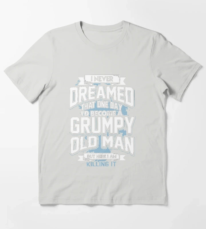 GRUMPY OLD MAN T-Shirt Light Grey