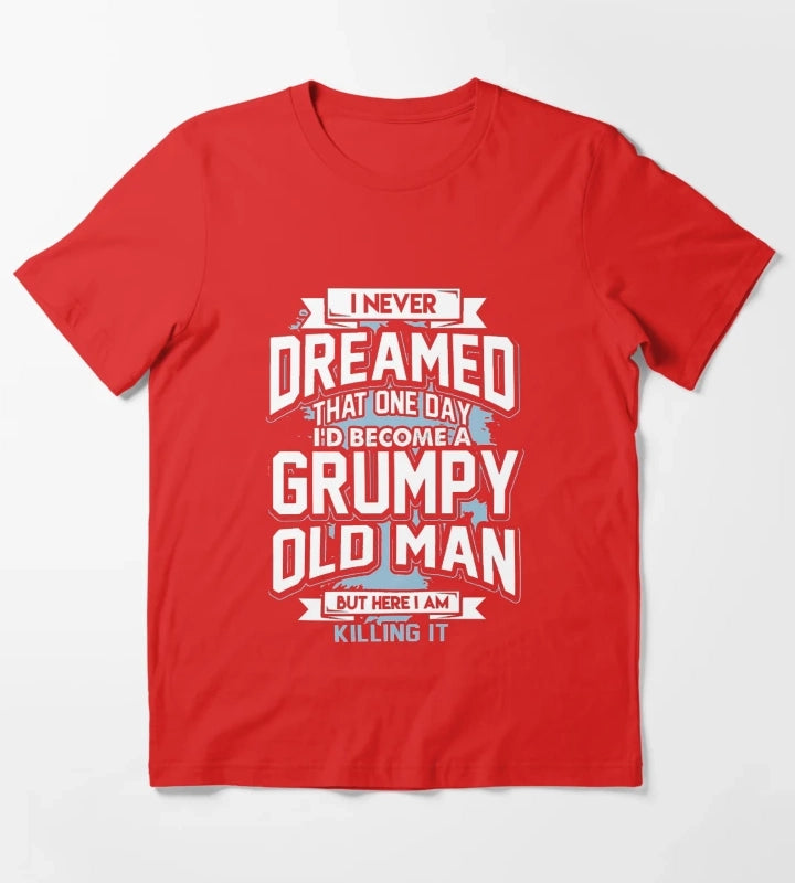 GRUMPY OLD MAN T-Shirt Red
