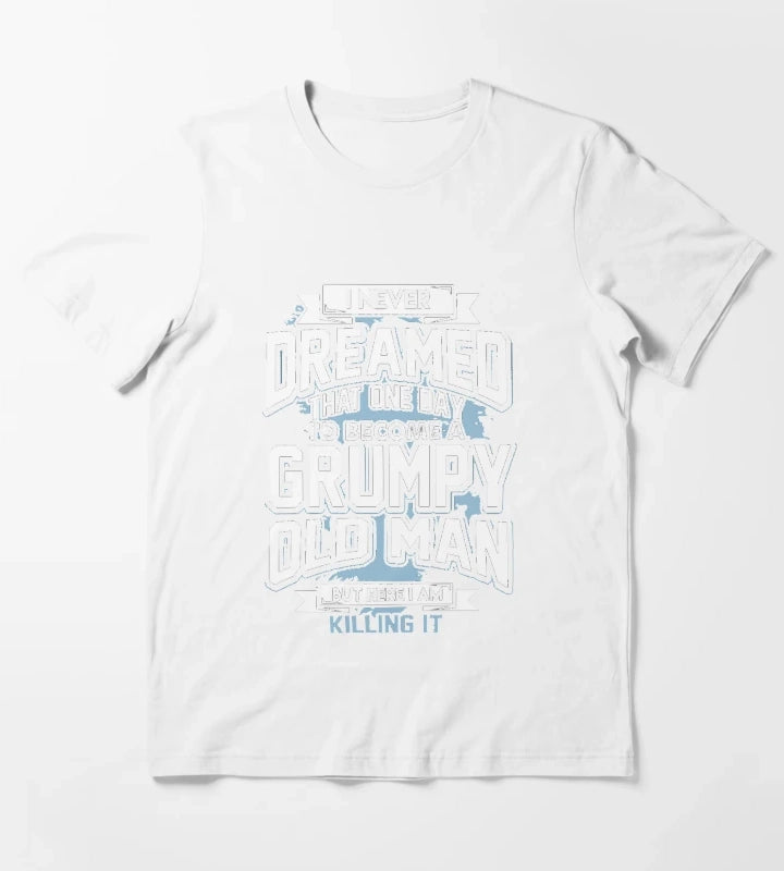 GRUMPY OLD MAN T-Shirt White