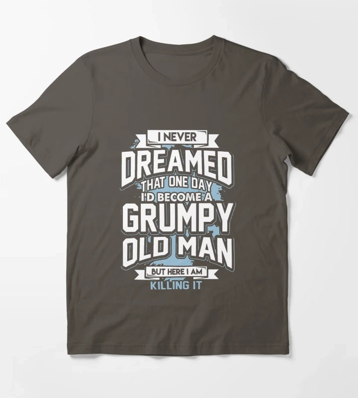 GRUMPY OLD MAN T-Shirt Dark Grey