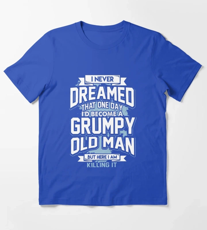 GRUMPY OLD MAN T-Shirt Blue