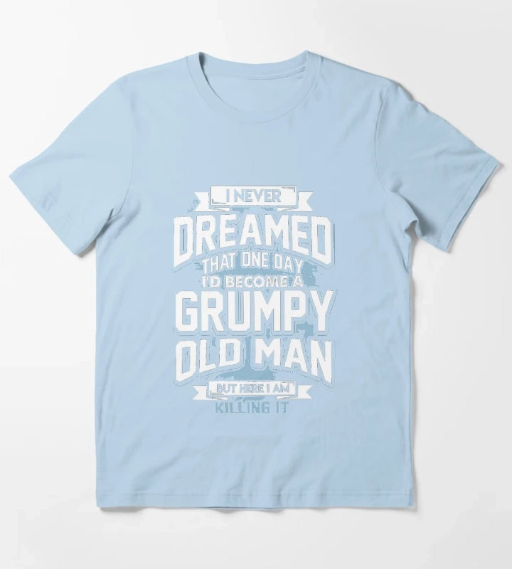 GRUMPY OLD MAN T-Shirt Sky Blue