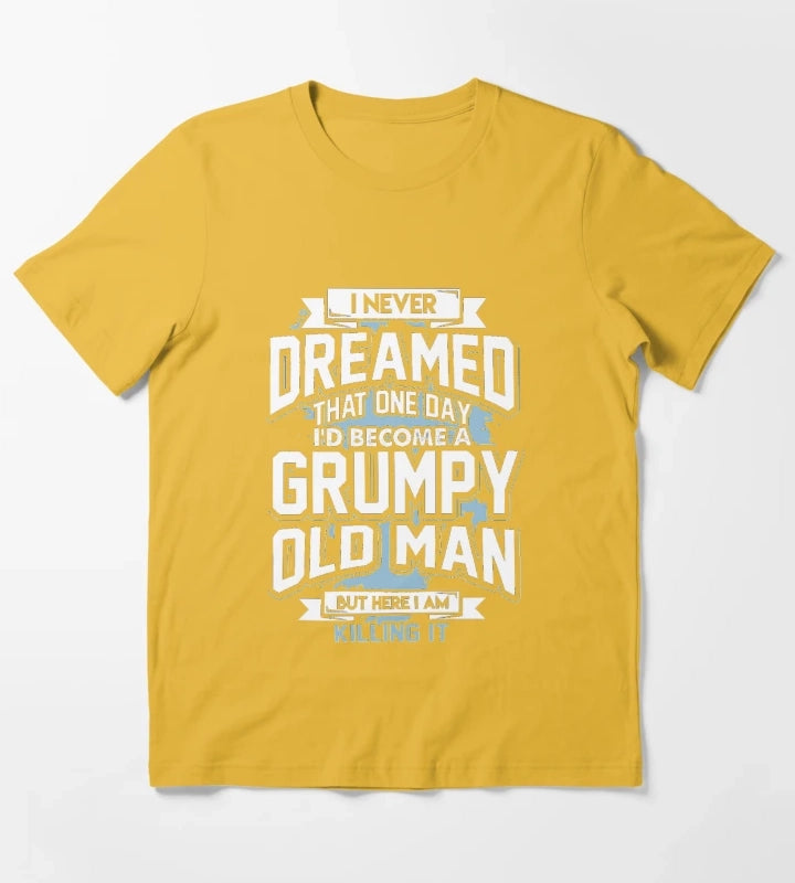 GRUMPY OLD MAN T-Shirt Yellow