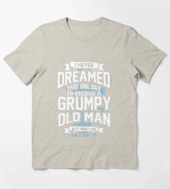 GRUMPY OLD MAN T-Shirt Cream