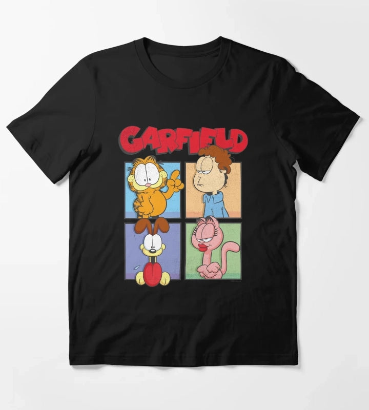 Garfield Group Box Up Poster T-Shirt