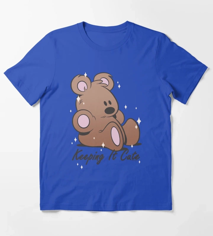 Garfield Pooky Keeping It Cute T-Shirt Blue