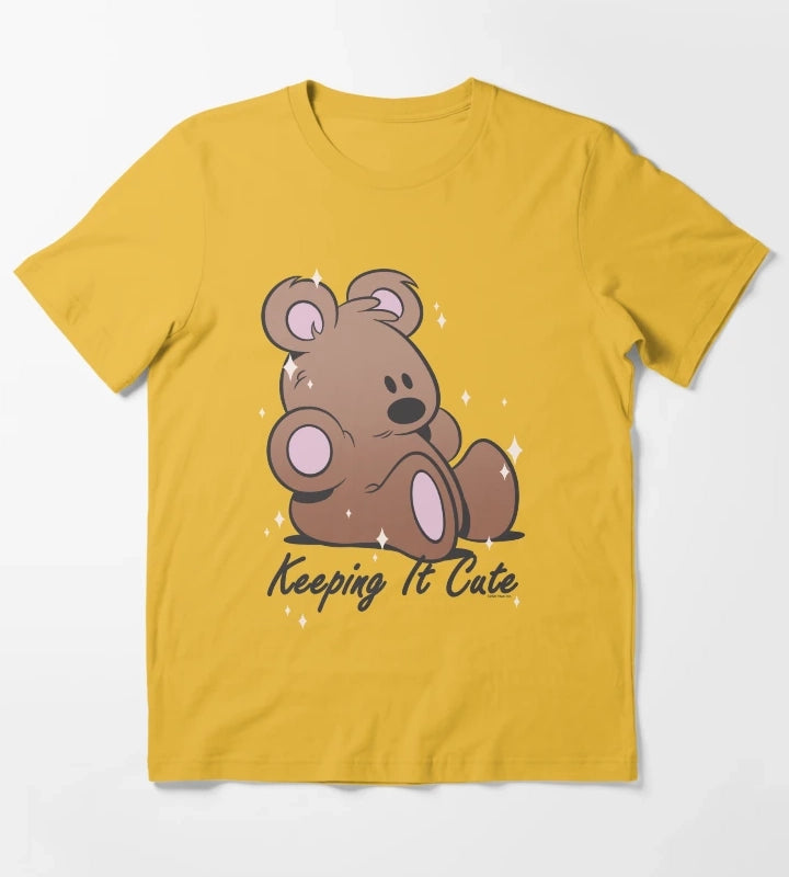 Garfield Pooky Keeping It Cute T-Shirt Yellow