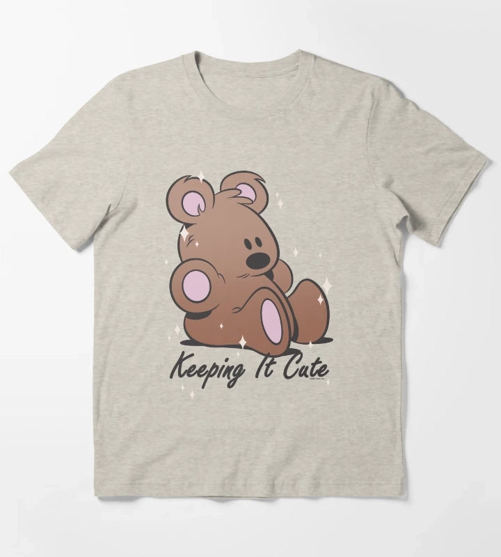 Garfield Pooky Keeping It Cute T-Shirt Cream