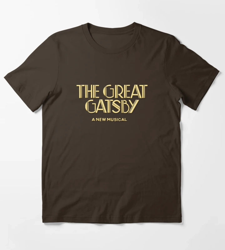Gatsby musical T-Shirt Brown