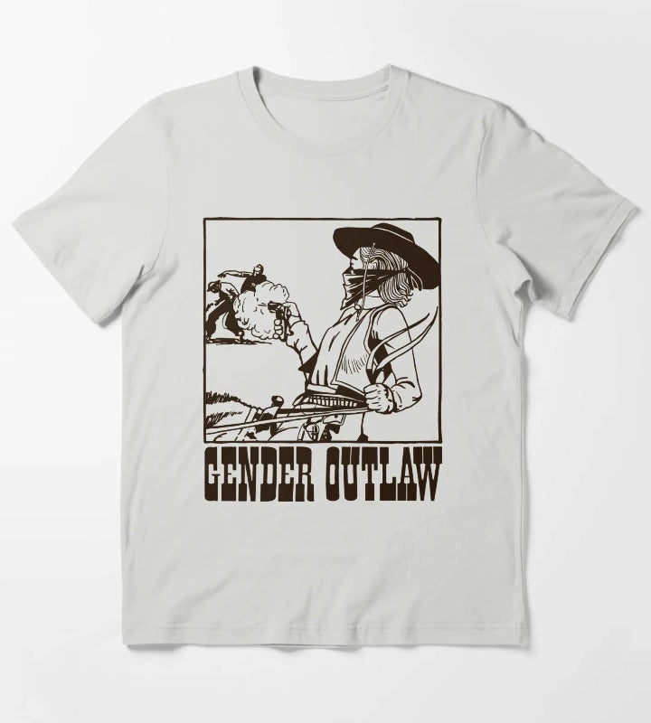 Gender Outlaw T-Shirt Light Grey