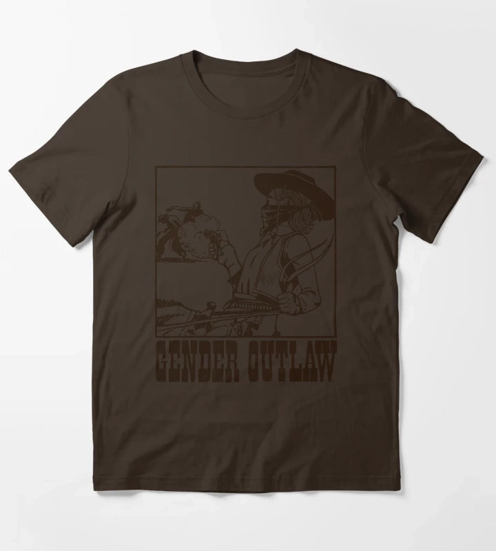 Gender Outlaw T-Shirt Brown