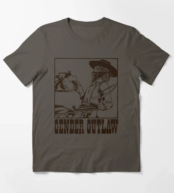 Gender Outlaw T-Shirt Dark Grey