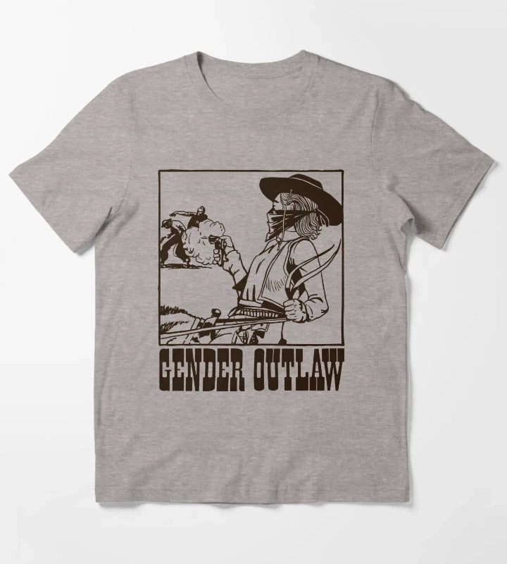 Gender Outlaw T-Shirt Heather Grey