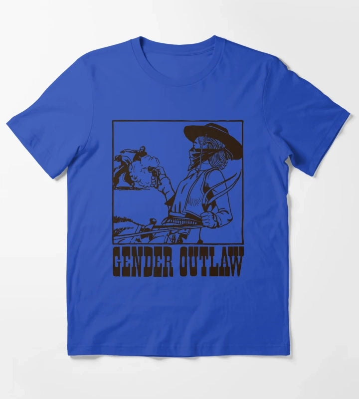 Gender Outlaw T-Shirt Blue