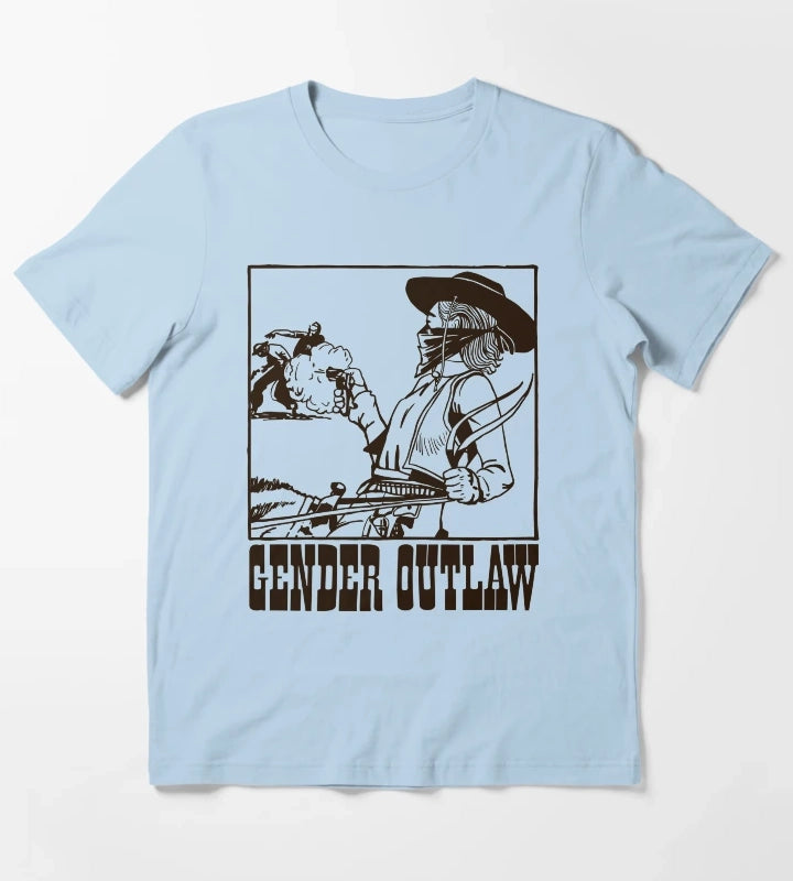 Gender Outlaw T-Shirt Sky Blue