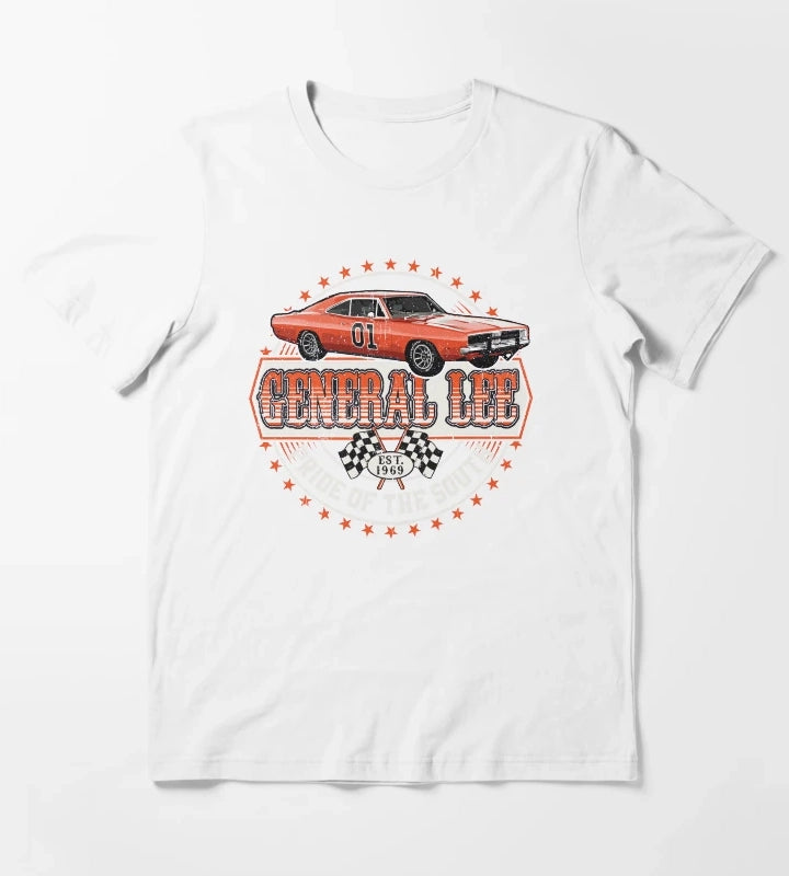 General Lee Pride of the South T-Shirt White