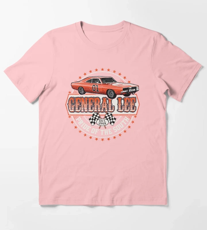 General Lee Pride of the South T-Shirt Dark Grey