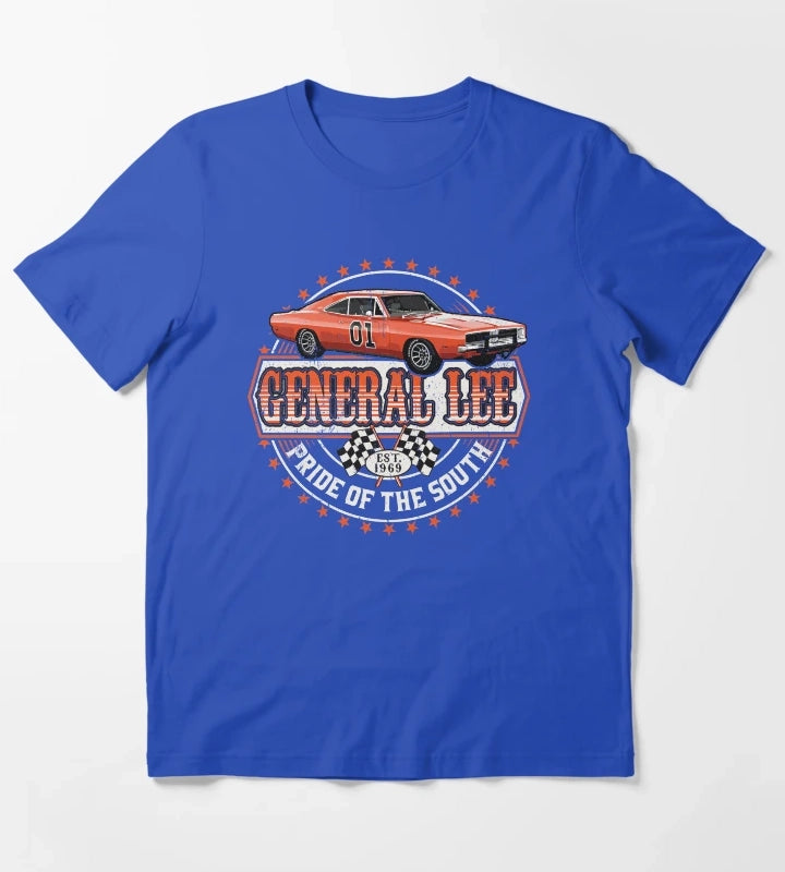 General Lee Pride of the South T-Shirt Blue