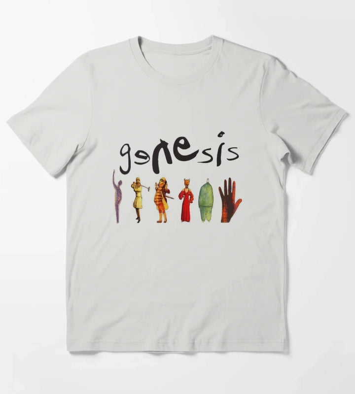 Genesis Band T-Shirt Light Grey