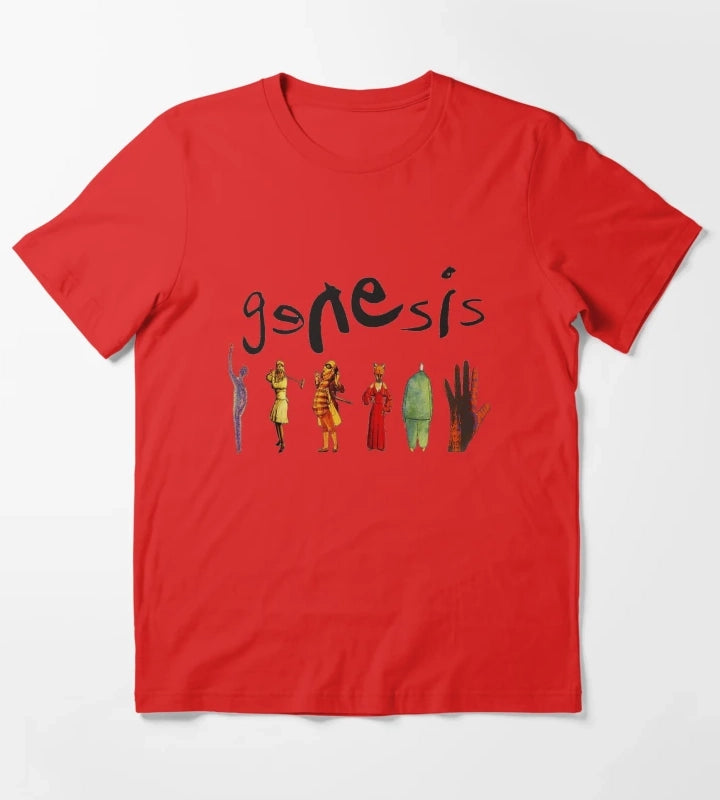 Genesis Band T-Shirt Red