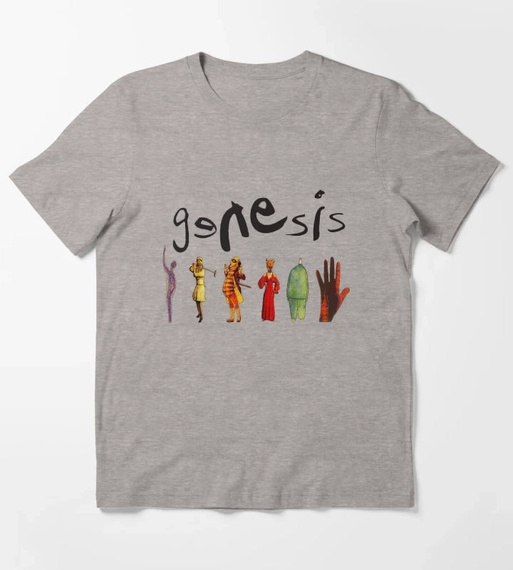 Genesis Band T-Shirt Heather Grey