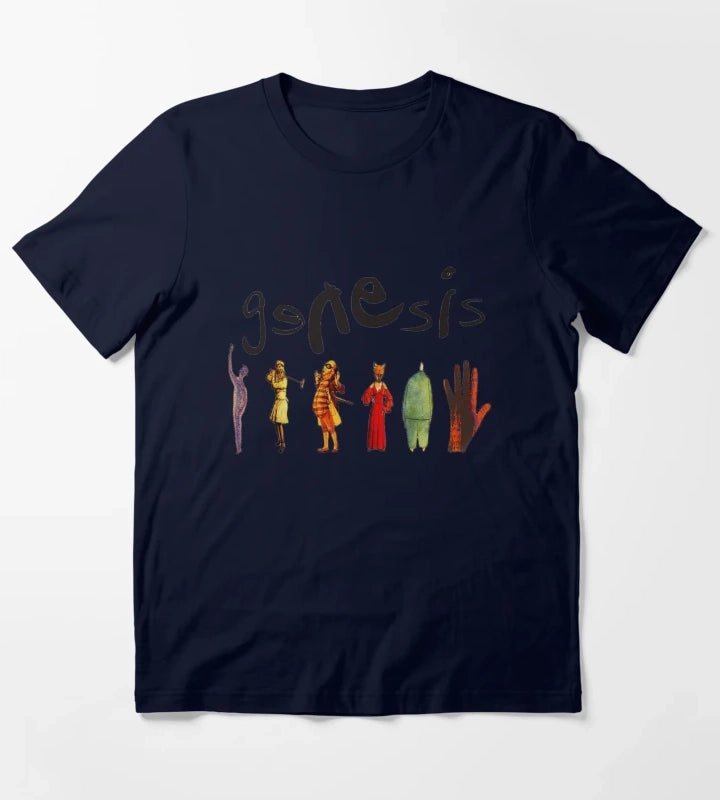 Genesis Band T-Shirt Navy
