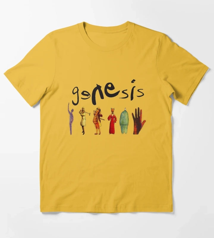 Genesis Band T-Shirt Yellow