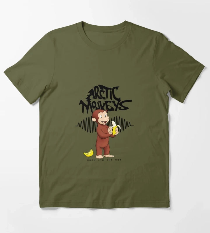 George X Arctic Monkeys T-Shirt Olive Green