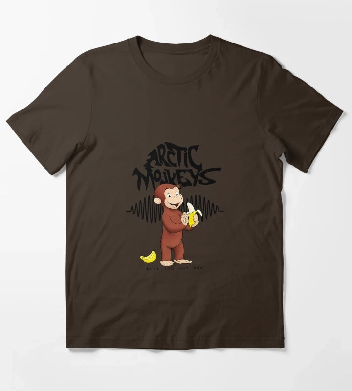 George X Arctic Monkeys T-Shirt Brown