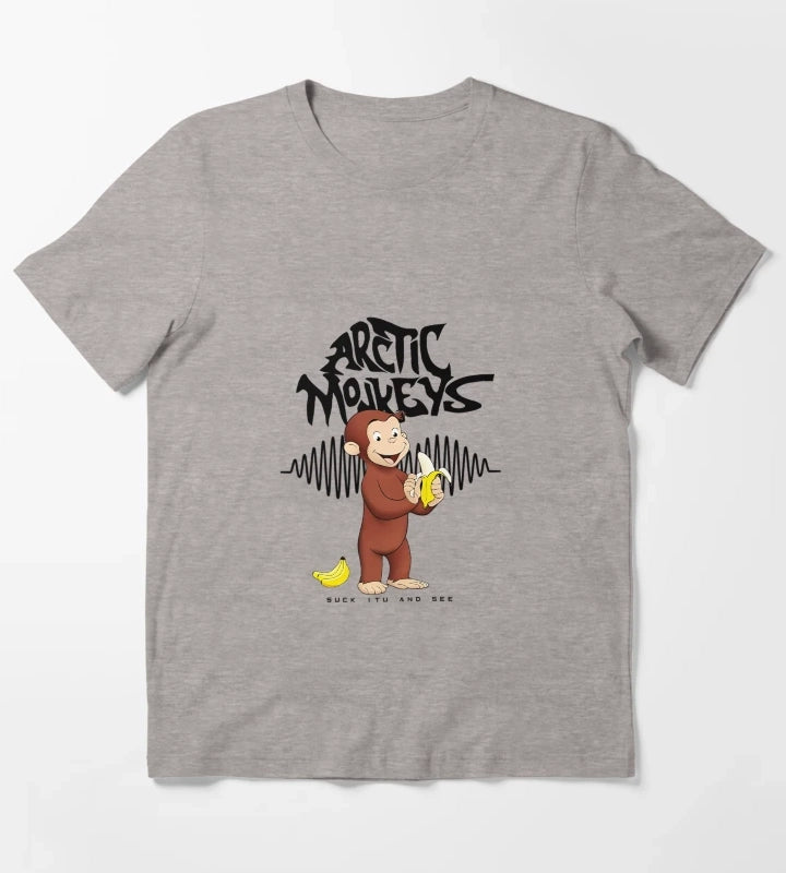 George X Arctic Monkeys T-Shirt Heather Grey