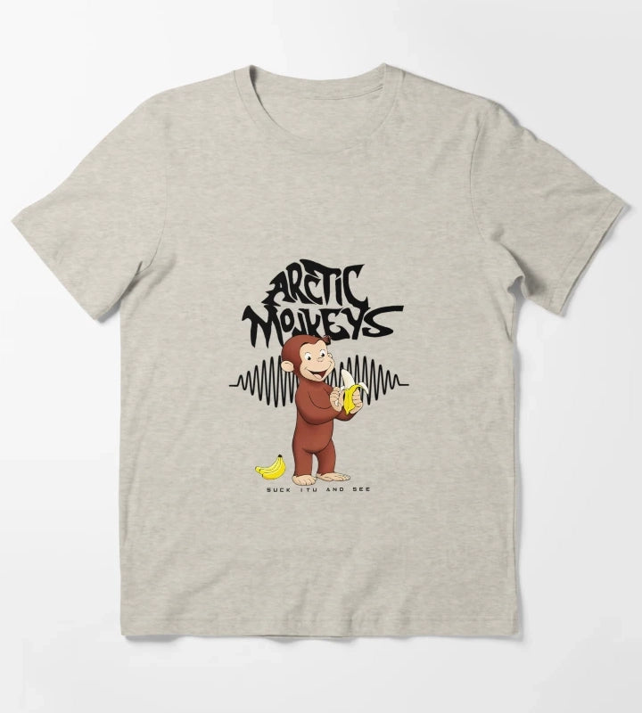 George X Arctic Monkeys T-Shirt Cream