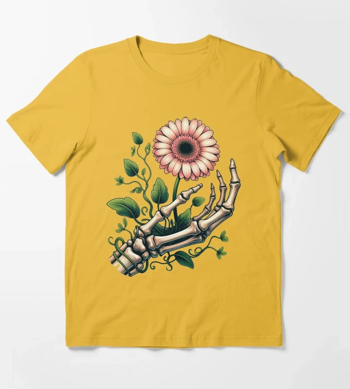 Gerbera Daisy Flower T-Shirt Yellow