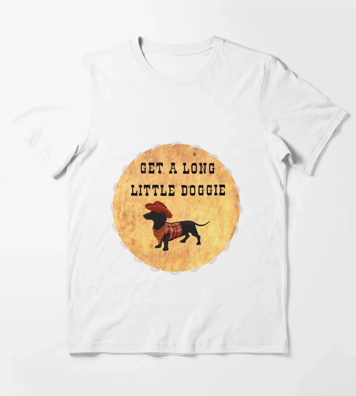 Get A Long Little Doggie T-Shirt White