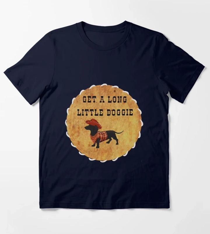 Get A Long Little Doggie T-Shirt Navy